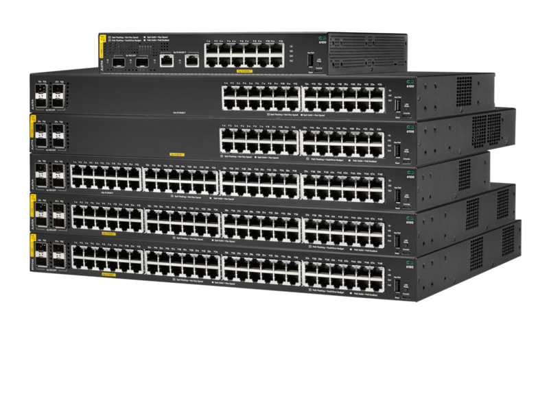 HPE Aruba Networking CX 6100 Switch Series